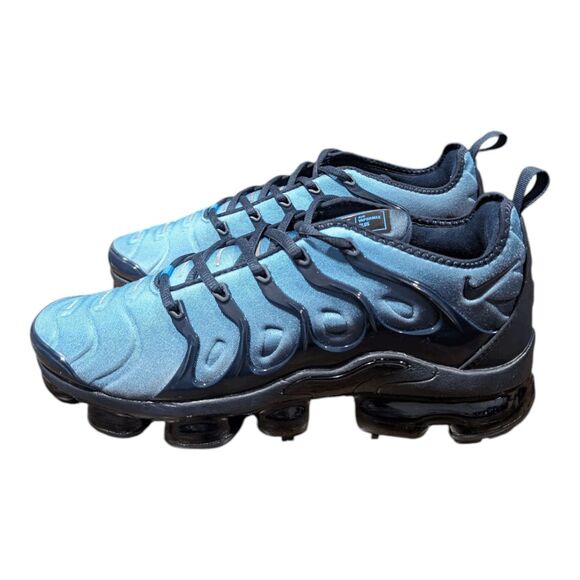 NIKE Air VaporMax Plus 'Obsidian' Running Shoes Size 9.5 - Picture 3 of 13